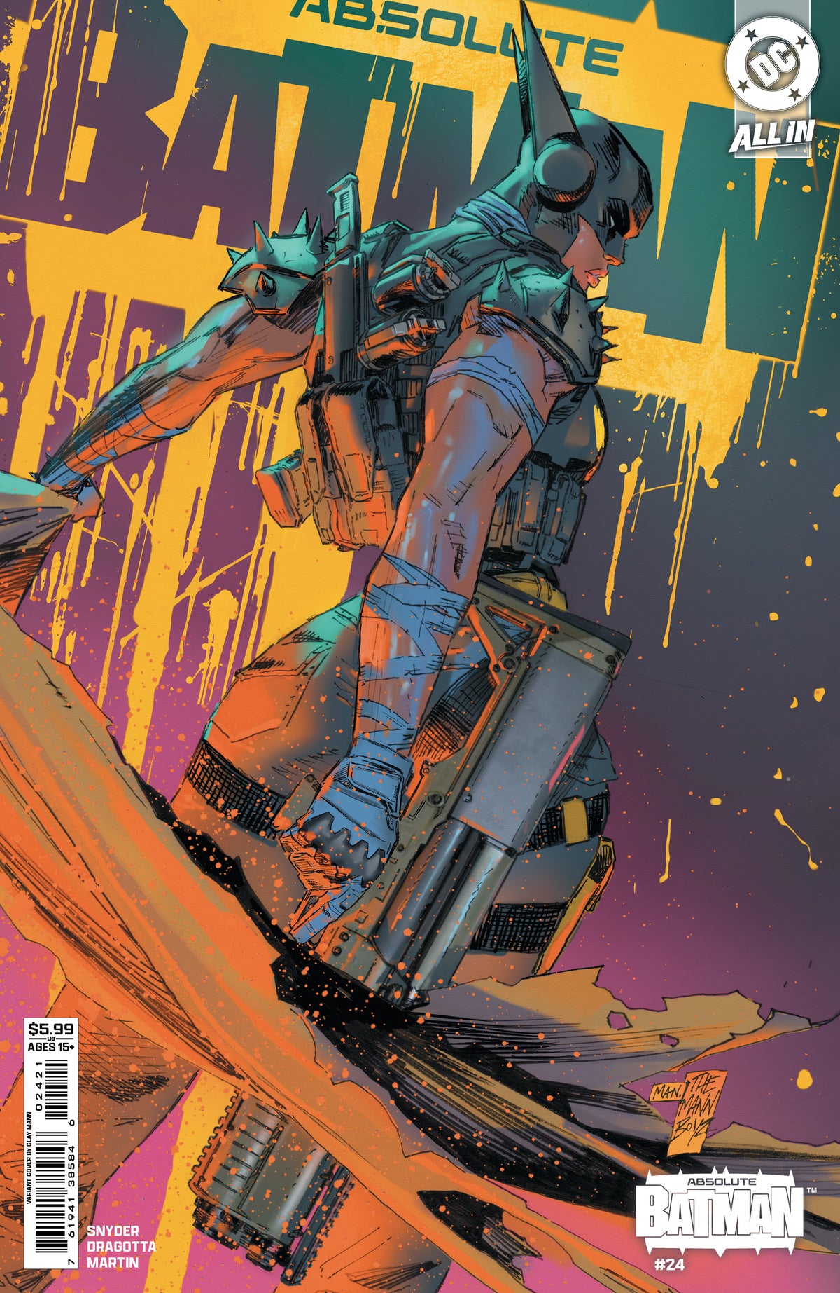 Absolute Batman #24 Cover B Clay Mann Variant