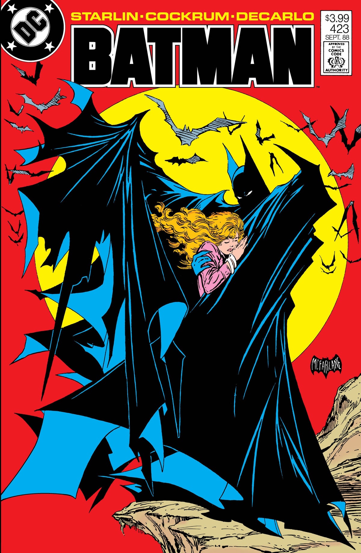 Batman #423 Facsimile Cover A Todd McFarlane