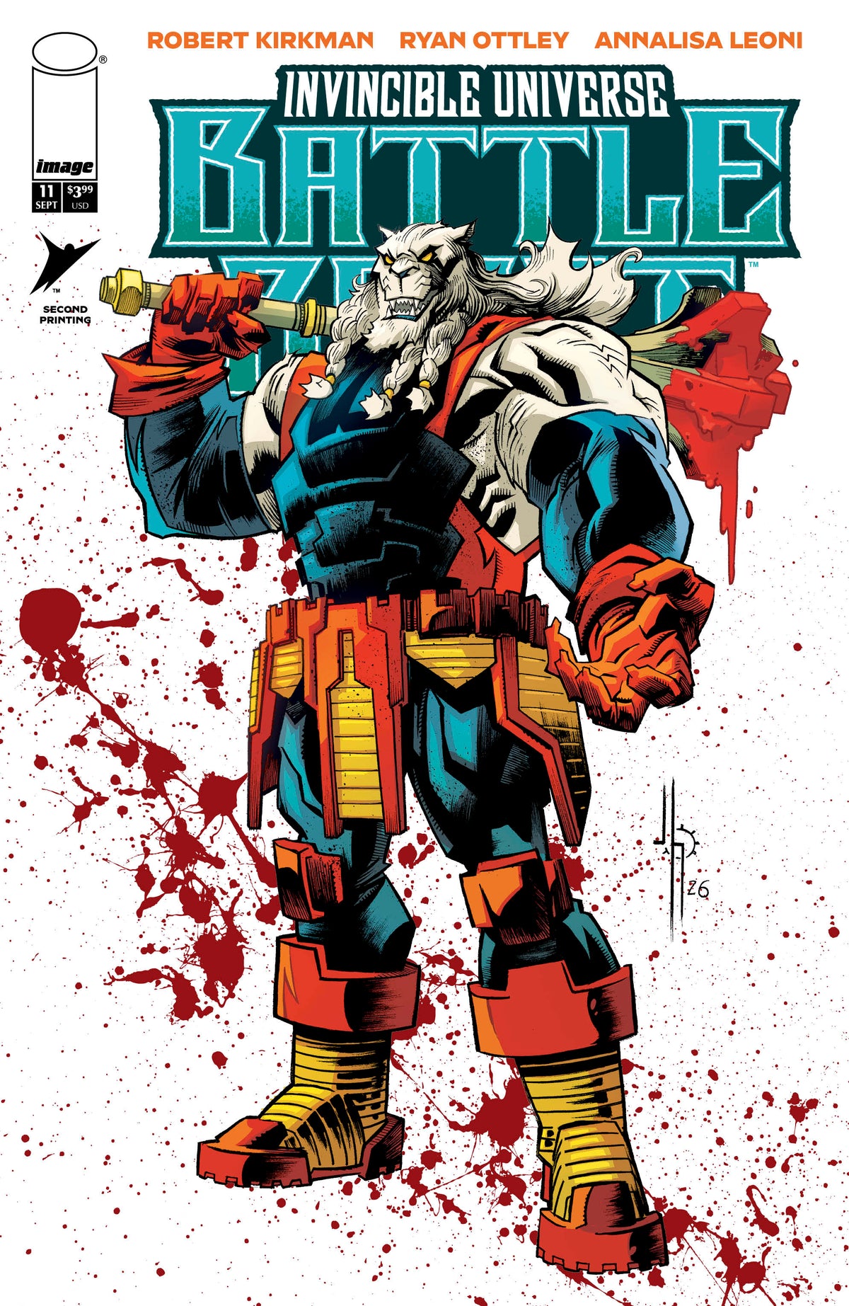 Invincible Universe Battle Beast #11 Jason Howard Variant Second Printing