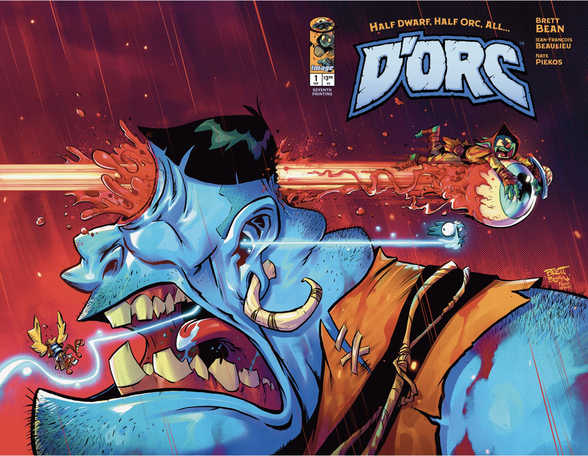 D'ORC #1 Seventh Printing Wraparound Cover