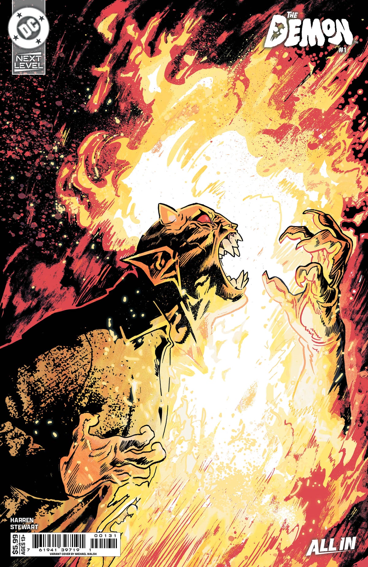 Demon #1 Cover C Michael Walsh Variant