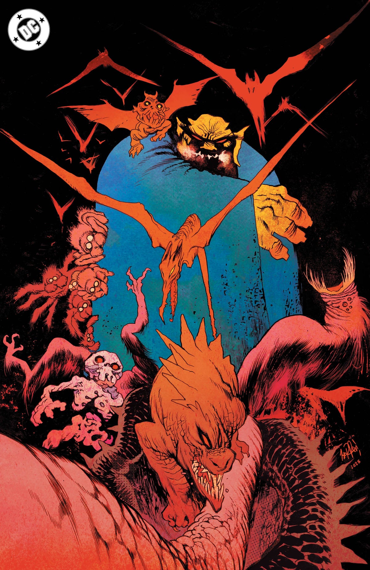 Demon #1 Cover  E James Harren Foil Variant