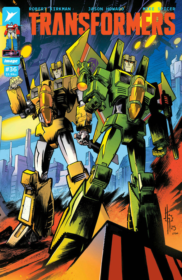 Transformers #36 Cover C (Connecting Variant)