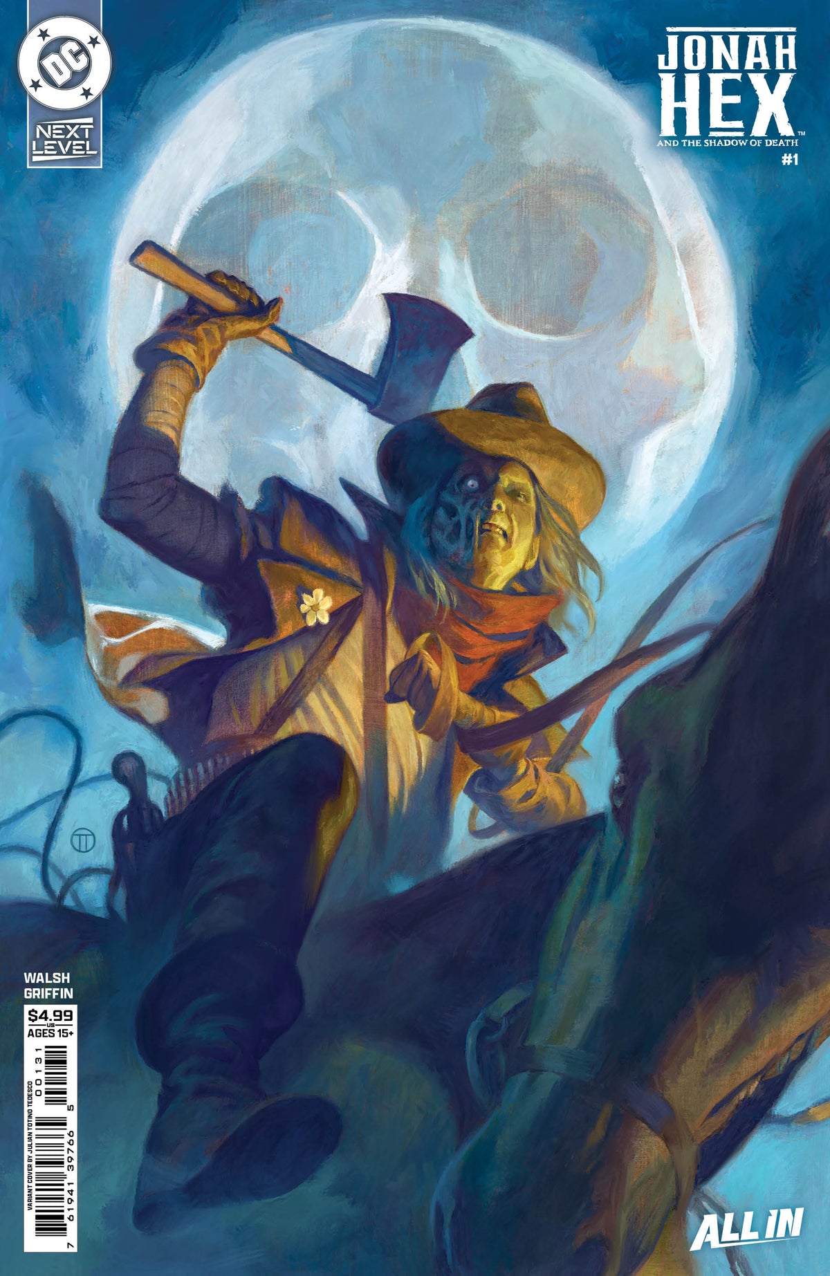 Jonah Hex and the Shadow of Death #1 Cover C Julian Totino Tedesco Variant
