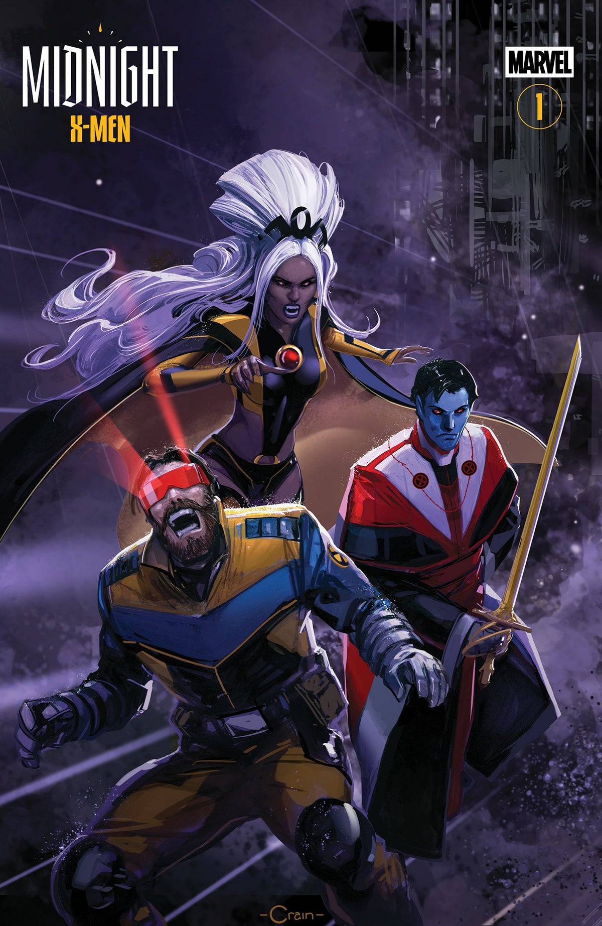 Midnight X-Men #1 Cover F 3-Part Connecting Variant