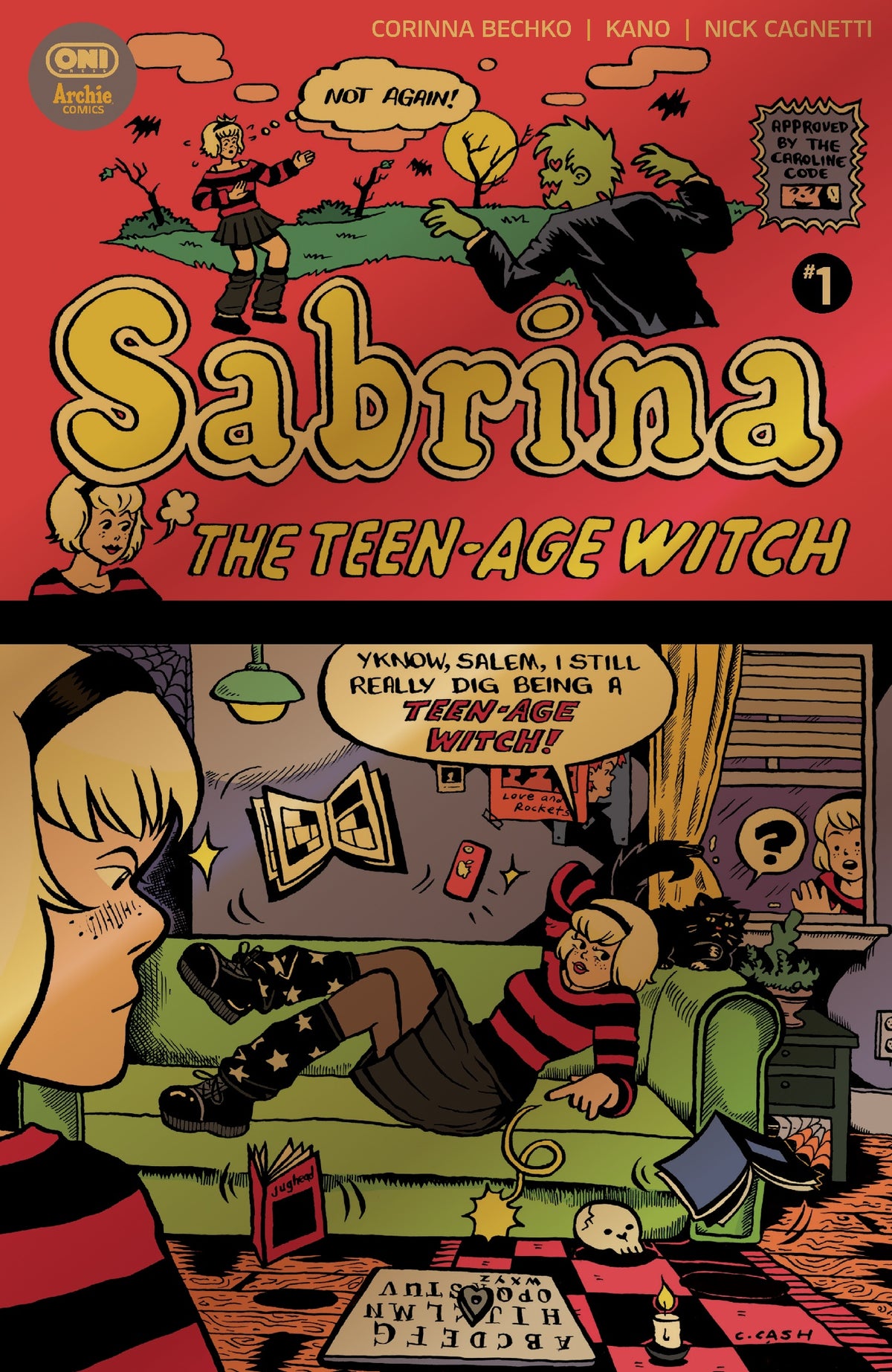 Sabrina The Teenage Witch #1 Cover G Caroline Cash Foil Variant
