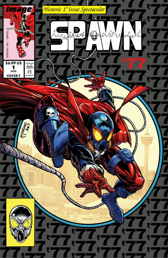 Spawn 77 #1 Cover F 1:25 Retro Logo Variant