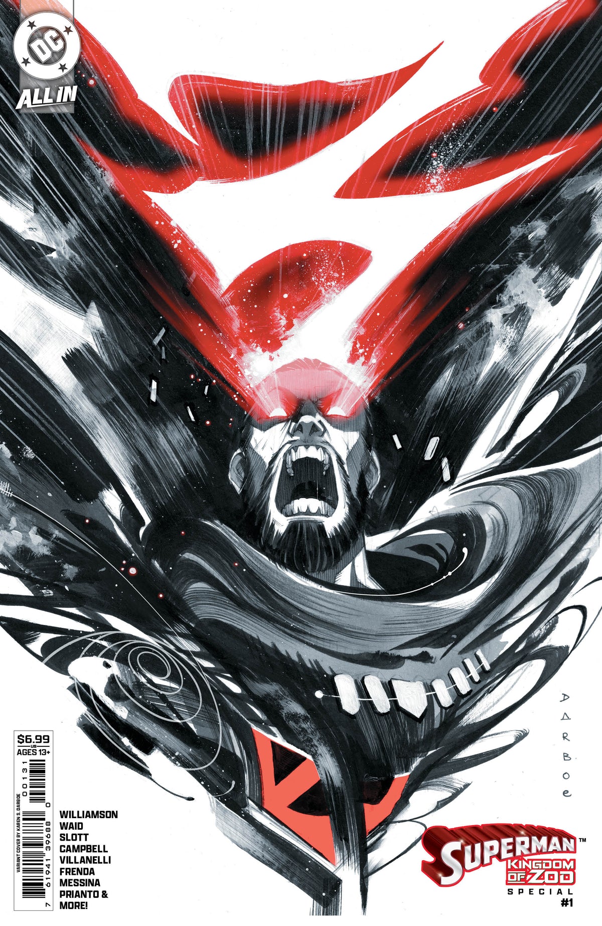 Superman Kingdom of Zod Special #1 Cover C Karen S Darboe Variant