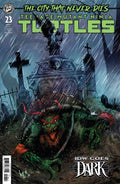 Teenage Mutant Ninja Turtles #23 Variant E Damien Worm IDW Goes Dark Variant